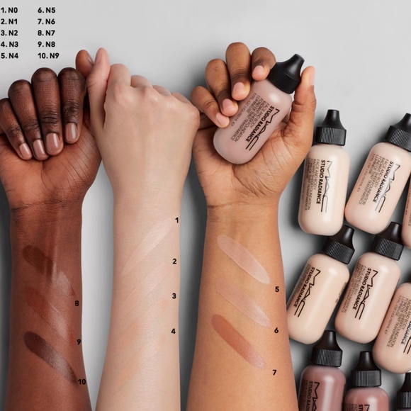 Mac Studio Radiance Face and Body Foundation - Shade N2 - Picture 3 of 4